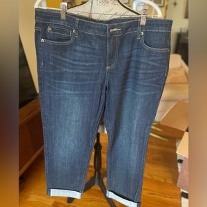 Kut from the Kloth Catherine Boyfriend Cropped Jeans